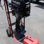 Used Suzuki 20HP Four Stroke Long Shaft Outboard Motor for Sale